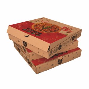 نمونه چاپ جعبه پیتزا در آپاچاپ
