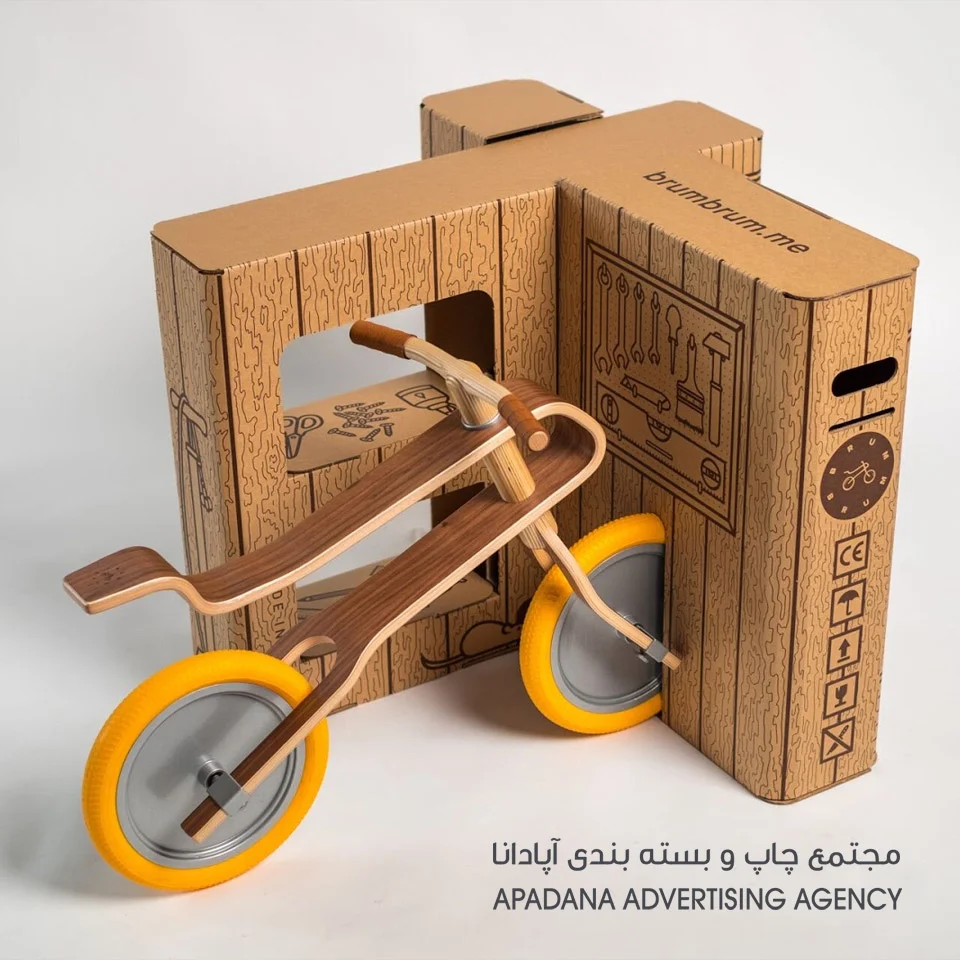 بسته بندی خلاقانه اسباب بازی