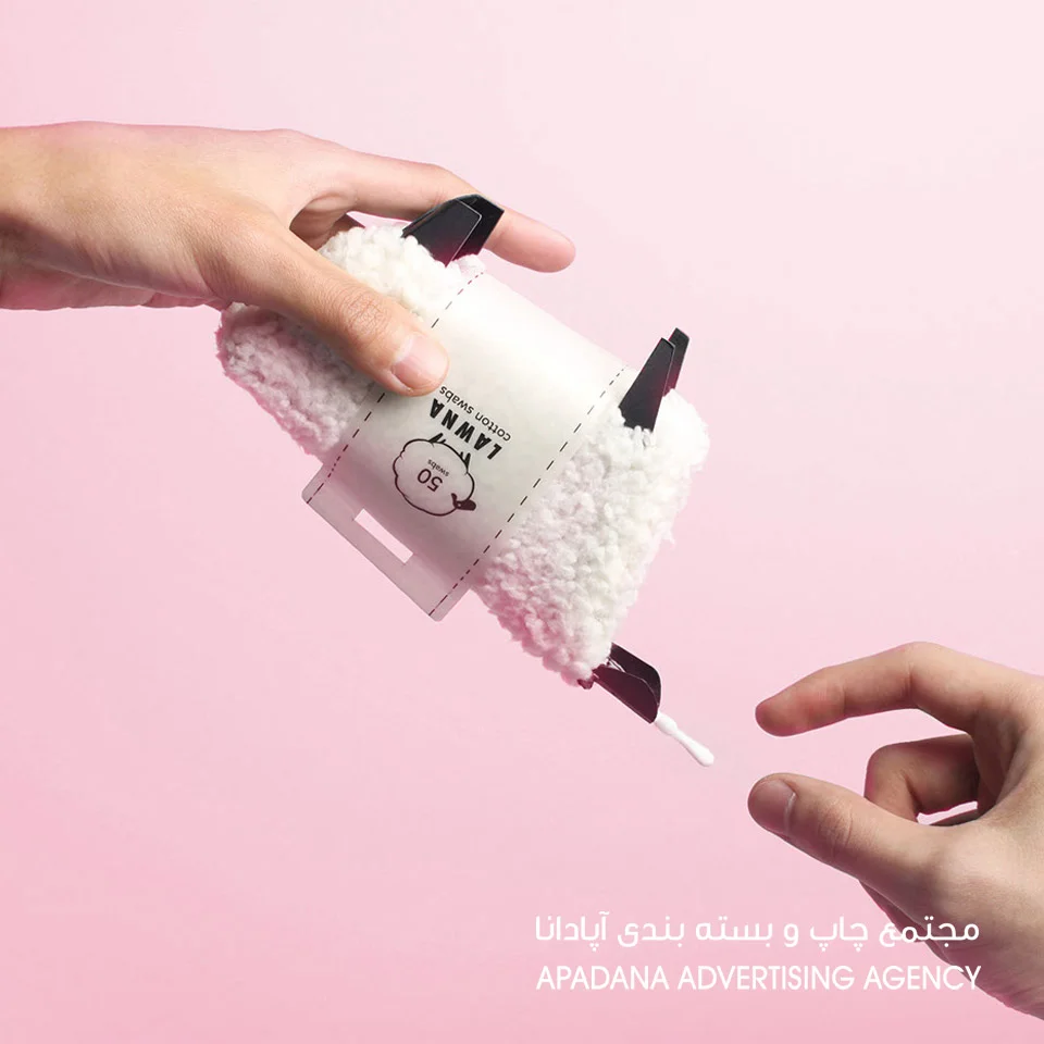 بسته بندی خلاقانه گوش پاک کن