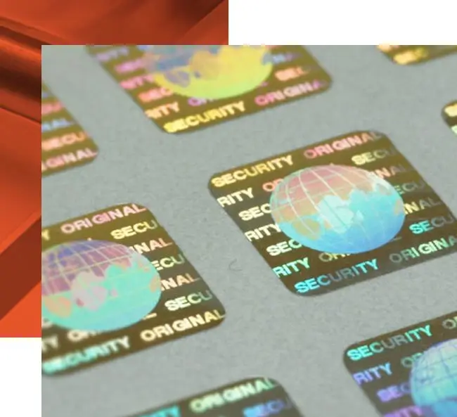 چاپ لیبل هولوگرام دو بعدی و سه بعدی